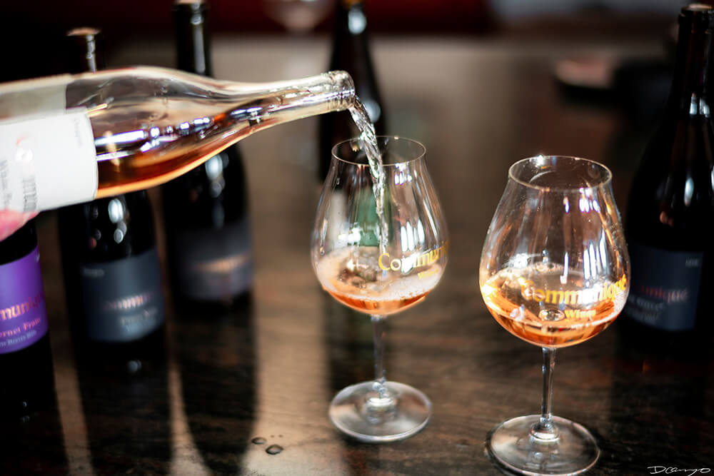 Photos with Communique Wines in McMinville, Oregon, in the Fall of 2020.